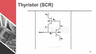 8
Thyristor (SCR)
 