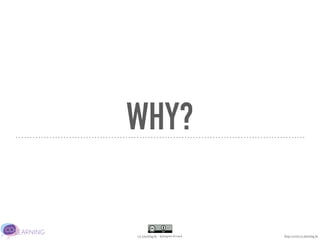 Co-Learning.be - @JurgenLACoach
WHY?
http://www.co-learning.be
 