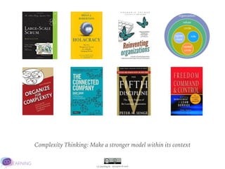 Co-Learning.be - @JurgenLACoach
Complexity Thinking: Make a stronger model within its context
 