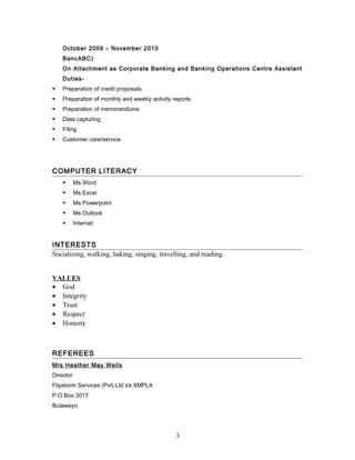 Zim Cv.pdf Ruth CV zim | DOC