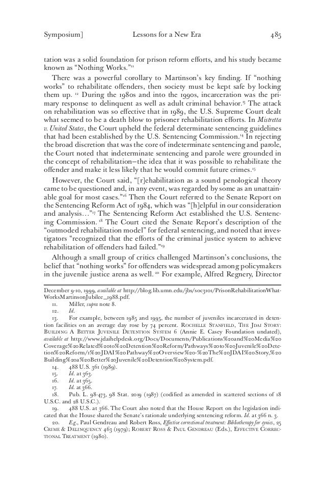 robert martinson nothing works essay Essays - largest database of quality sample essays and research papers on nothing works martinson. robert martinson nothing works essay Essays - largest database of quality sample essays and research papers on nothing works martinson.