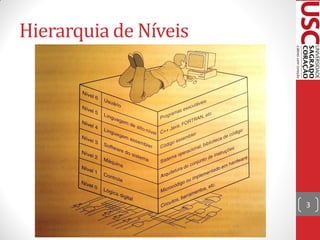 Hierarquia de Níveis




                       3
 