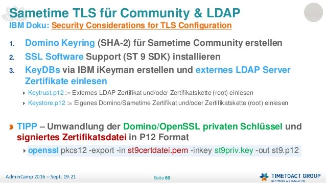 Admincamp 2016 Securing Ibm Collaboration With Tls German