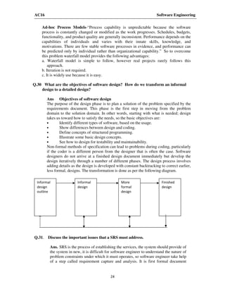 Software Engineering MCQs | PDF