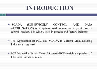 PLC BASED AUTOMATED SYSTEM IN PROCESS INDUSTRY (Final Presentation) | PPTX