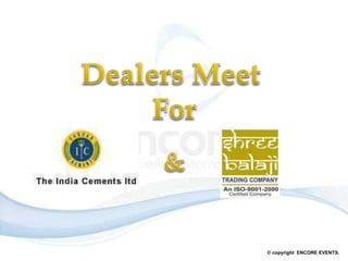 © copyright ENCORE EVENTS.
 