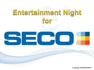 © copyright ENCORE EVENTS.
 