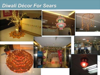 © copyright ENCORE EVENTS.
Diwali Décor For Sears
 