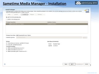 Sametime Media Manager - Installation 