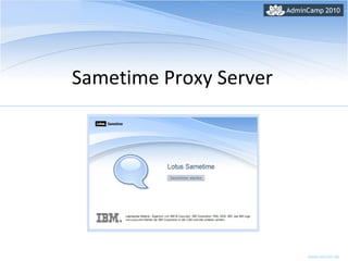 Sametime Proxy Server 