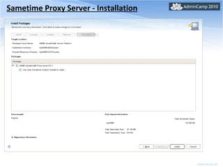 Sametime Proxy Server - Installation 