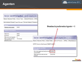 Agenten DominoAsynchronizeAgents = 1 