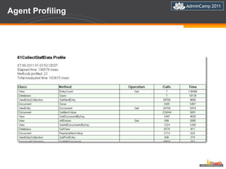 Agent Profiling 