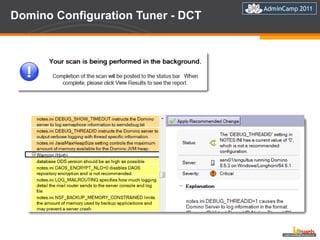 Domino Configuration Tuner - DCT 