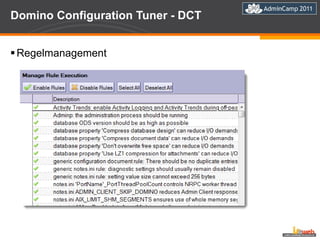 Domino Configuration Tuner - DCT Regelmanagement 