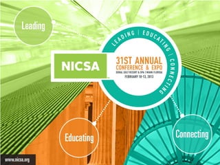 2013 NICSA Annual Conference Picture Recap