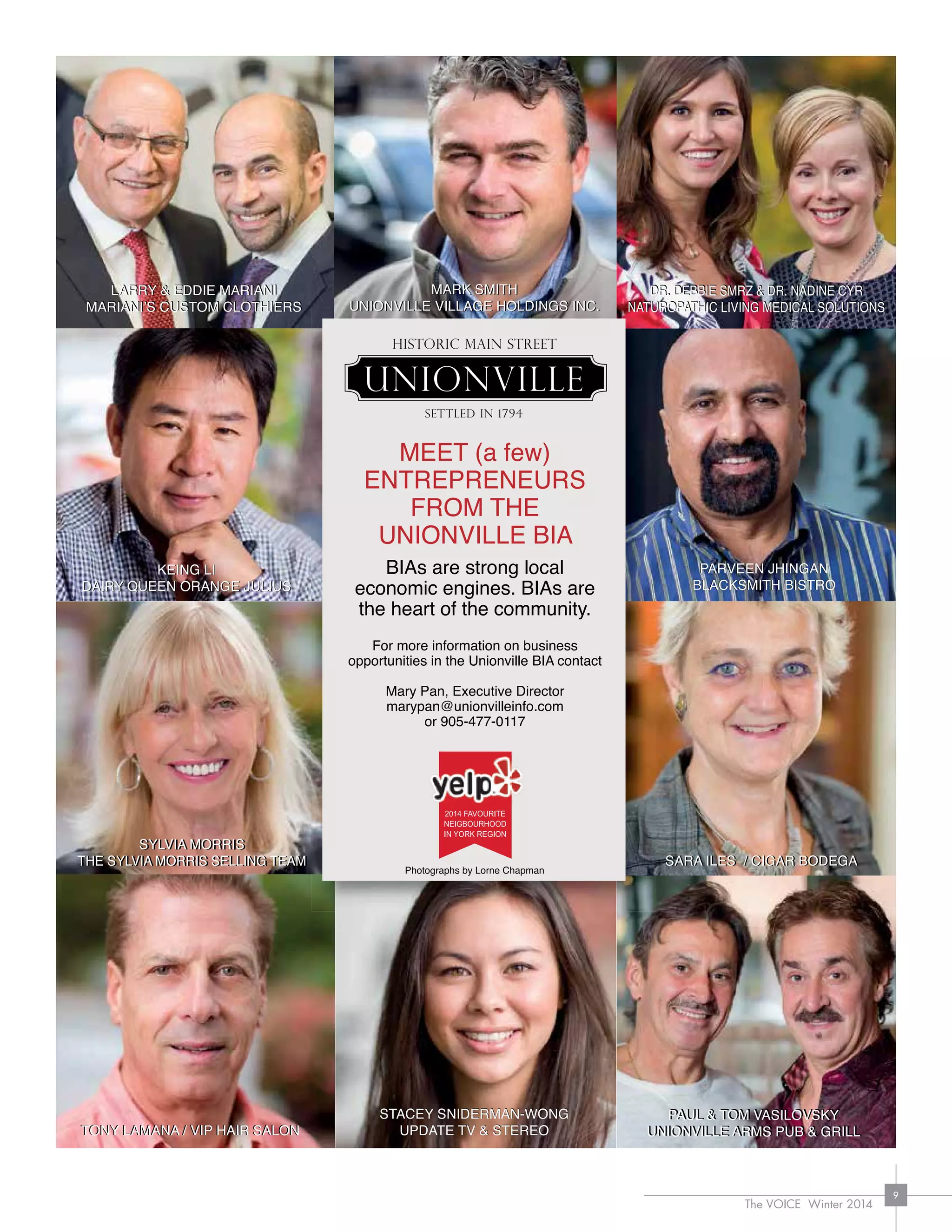 The VOICE Winter 2014
9
 