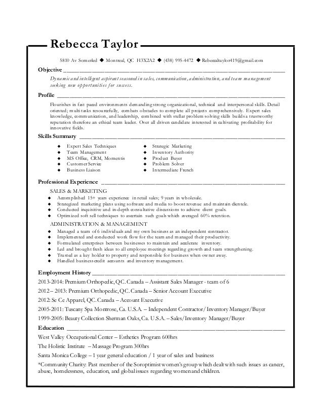 resume independent consultant