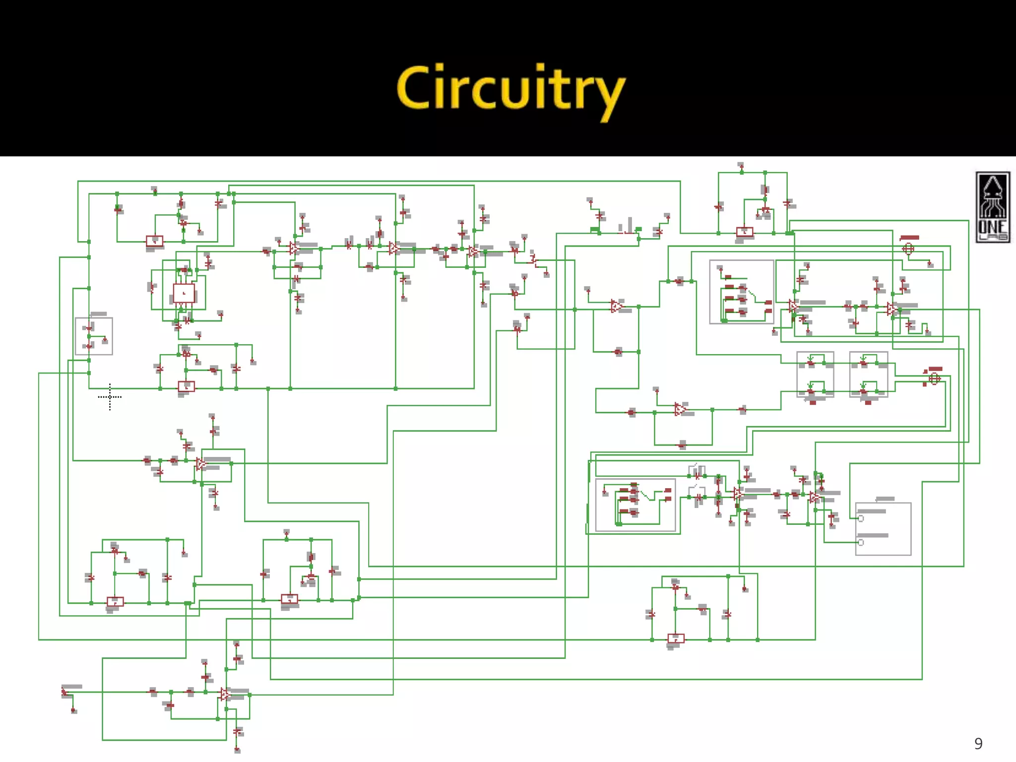 Pre-Amplifier Low-Pass Filters
1 Hz OscillatorVoltage Regulators 9
 
