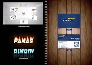 26 S u r a t L a m a r a n C u r r i c u l u m V i t a e 27
Back
Front
Food Packaging
Presentasi Animation
 