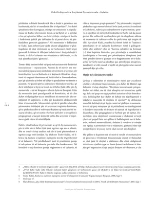 1 0 0
Shkolla Rajonale e Drejtësisë Tranzicionale - Buletin
Fondi për të Drejtën Humanitare
përbërëse e debatit demokratik dhe e drejtë e garantuar me
kushtetutë për liri të mendimit dhe të shprehjes”4
. Me kohë
qëndrimi është korrigjuar, mirëpo në emisionin e populla-
rizuar në Radio-televizionin Kroat, ai ka thënë se: si qytetar
e ka një qëndrim lidhur me këtë çështje, mirëpo si bartës
i funksionit politik për deklarim do të presë derisa të për-
fundohen proceset gjyqësore.5
Në momentin e deklarimit
të Tadić, deri atëherë janë sjellë shumë aktgjykime të plot-
fuqishme, të cilat vërtetonin se në Srebrenicë është kryer
gjenocid. Lëshime të tilla janë relativizim i drejtpërdrejtë i
krimit, i cili ka kulmuar me miratimin e deklaratës, e cila
nuk përmban fjalën “gjenocid”.
Tema e këtij punimi është një prej mekanizmave të drejtësisë
tranzicionale – reparacionit. Punimi do të merret me me-
morialet si reparacione simbolike në territorin e Serbisë, për
kontributin e tyre në kulturën e të kujtuarit. Rëndësia e kup-
timit të tregimit dominues në Serbi është e domosdoshme,
pasi që pikërisht ai është në lidhje të pandashme me temën e
punimit. Në punim përveç cilësimeve themelore teorike, që
do të shërbejnë si hyrje në temë, do të bëhet fjalë edhe për dy
memoriale – një në Kragujevc dhe të dytin në Beograd. Këto
dy memoriale janë paradigmatik në kontekstin, në të cilin
duhet të shpjegohet teza e etniﬁkimit të memorialit dhe et-
niﬁkimit të kujtimeve, si dhe për karakterin ekskluzivisht
fetar të memorialit. Memorialet, që do të përshkruhen dhe
përmenden shërbejnë për të arsyetuar tregimin dominues,
që ta përkrahin dhe të ndërtojnë kujtime që nuk janë të ba-
zuara në fakte, që në rastin e Serbisë sjell deri te zvogëlimi i
përgjegjësisë së saj për krime të luftës dhe arsyetim të vepri-
meve gjatë viteve të nëntëdhjeta.
Është e rëndësishme të përmendet se që të dy monumentet,
për të cilat do të bëhet fjalë janë ngritur nga ana e shtetit,
dhe se temë e kësaj analize nuk do të jenë përmendoret e
ngritura nga vetë familjet. Siç thekson Todor Kuljić, në li-
brin e tij Kultura e kujtimit: shpjegime teorike të përdorimit
të së kaluarës: ”Në përditshmëri janë të pranishme pamje
të ndryshme të së kaluarës, paralele dhe konkurrente. Në
brendësi të saj dominon pamja hegjemone e së kaluarës, të
cilën e imponon grupi qeverisës.“6
Siç përmendet, tregimi i
përkrahur nga memorialet në Serbi janë produkt i sundimit
të Milošević, ndërsa pas ndryshimeve të pesë tetorit, qeve-
ria e zgjedhur në mënyrë demokratike në Serbi nuk ka pasur
guxim dhe vullnet të mjaftueshëm për ta ndryshuar, ndërsa
në momente të caktuara edhe ka përkrahur një tregim të
tillë. Ajo çfarë Kulić, poashtu ka thënë është se “kujtimi i
përmbajtjes të së kaluarës kombëtare është i pallogarit-
shëm dhe selektiv”, dhe se “harresa selektive ka formuar
[...] disa hapësira historike, por përmbajtja e anashkaluar
(trashëgimia e harruar) pas përmbysjeve shoqërore janë
bërë qendër ideore e pamjes së re hegjemoniste të së kalu-
arës”,7
në Serbi nuk ka ndodhur pas përmbysjes shoqërore,
karakteri i së cilës mund të sjellë në pikëpyetje nëse merret
parasysh kjo që u tha.
Hyrje në cilësimet teorike
Çështja e ndërtimit të memorialeve është par excellencë
çështje e drejtësisë tranzicionale, pra duhet të ﬁllohet nga
deﬁnimi i kësaj disipline. “Drejtësia tranzicionale përqen-
drohet në sﬁdat, me të cilat shoqëria në tranzicion, qoftë
nga lufta në paqe ose nga pushteti autoritar drejt demokra-
cisë, ballafaqohet kur duhet të luftojë me trashëgiminë e
shkeljeve masovike të drejtave të njeriut.“8
Ky deﬁnicion
mund të shërbejë si një hyrje e mirë në çështjen e memoria-
leve si një prej mënyrave që të përballemi me trashëgiminë
e shkeljeve masovike të drejtave të njeriut në Jugosllavinë e
dikurshme, dhe përgjegjësisë së Serbisë për të njëjtat. Do-
methënë, nëse drejtësinë tranzicionale e shikojmë si krejt
çfarë një popull bën me qëllim të ballafaqimit me të kalu-
arën, atëherë memorializimi, shënimi i vendeve të rrënjës
ose ngritja e përmendoreve të viktimave, gjithsesi është një
prej çështjeve kryesore me të cilat merret kjo disiplinë.
Me qëllim të kuptimit më të mirë të vendit të memorialeve
në procesin e Drejtësisë Tranzicionale duhet të theksohet
se cilat janë të drejtat e viktimave dhe çfarë obligimesh
shtetërore rrjedhin nga to. Louis Joinet ka deﬁnuar të dre-
jtën për reparacion si një prej të drejtave të viktimave, e cila
4 „Fillimi i fundit të mohimit të gjenocidit “, qasur më 28.2.2014. në http://balkans.aljazeera.net/vijesti/pocetak-kraja-negiranja-genocida.
5 „NVO: Edhe Tadić edhe Nikolić mohojnë faktet gjyqësore në Srebrenicë“, qasur më 28.2.2014. në http://www.blic.rs/Vesti/Politi-
ka/350672/NVO-I-Tadic-i-Nikolic-negiraju-sudske-cinjenice-o-Srebrenici.
6 Todor Kuljić, Kultura e kujtimit: shpjegime teorike të shpjegimit të kaluarës “Čigoja štampa”, Beograd, 2006, faqe 9.
7 Ibid, faqe 17.
8 Mark Friman, „Çka është drejtësia tranzicionale?”, Forumi i drejtësisë tranzicionale 1 (2007), “Fondi për të Drejtën Humanitare”, 2007, faqe 7.
 