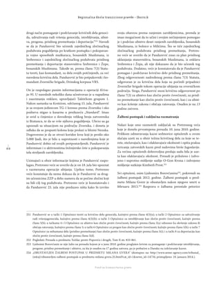 6 6
Regionalna škola tranzicione pravde - Zbornik
Fond za humanitarno pravo
drugi način pomaganje i podržavanje krivičnih dela genoci-
da, udruživanja radi vršenja genocida, istrebljivanja, ubist-
va, progona, prisilnog premeštanja i deportacije.”251
Navodi
se da je Pandurević bio učesnik zajedničkog zločinačkog
poduhvata pogubljenja po kratkom postupku i pokopavan-
ja vojno sposobnih muškaraca, bosanskih Muslimana, iz
Srebrenice i zajedničkog zločinačkog poduhvata prisilnog
premeštanja i deportacije stanovništva Srebrenice i Žepe,
bosanskih Muslimana. Takođe se, prema članu 7(3) Statu-
ta tereti, kao komandant, za dela svojih potčinjenih, za već
navedena krivična dela. Pandurević je bio potpukovnik i ko-
mandant Zvorničke brigade, Drinskog korpusa VRS.
On je raspolagao punim informacijama o operaciji Kriva-
ja-95. U narednih nekoliko dana učestvovao je u napadima
i zauzimanju enklave, upravljajući Taktičkom grupom 1.
Nakon sastanka sa Krstićem, održanog 15. jula, Pandurević
je sa svojom jedinicom TG-1 krenuo prema Zvorniku i oko
podneva stigao u kasarnu u preduzeću „Standard“. Imao
je uvid u činjenice o dovođenju velikog broja zatvorenika
iz Bratunca, te da se vrše njihova pogubljenja. Ubrzo su ga
upoznali sa situacijom na području Zvornika, i doneta je
odluka da se propusti kolona koja prolazi u blizini Nezuka.
Dogovoreno je da se otvori koridor kroz koji je prošlo oko
5.000 ljudi, što je bilo u suprotnosti s naređenjima koje je
Pandurević dobio od svojih pretpostavljenih. Pandurević je
informisan i o aktivnostima Inžinjerske čete u pokopavanju
tela streljanih zarobljenika.
Uzimajući u obzir informacije kojima je Pandurević raspo-
lagao, Pretresno veće se uverilo da je on 18. jula bio upoznat
s razmerama operacije ubijanja. Uprkos tome, Pretresno
veće konstatuje da nema dokaza da je Pandurević sa drug-
im učesnicima ZZP-a delio nameru da se počine zločini koji
su bili cilj tog poduhvata. Pretresno veće je konstatovalo i
da Pandurević 23. jula nije preduzeo ništa kako bi izvršio
svoju obavezu prema ranjenim zarobljenicima, premda je
imao mogućnost da to učini i svojim nečinjenjem pomogao
je i podržao ubistvo deset ranjenih zarobljenika, bosanskih
Muslimana, iz bolnice u Milićima. Što se tiče zajedničkog
zločinačkog poduhvata prisilnog premeštanja, Pretres-
no veće se uverilo da je Pandurević znao za plan prisilnog
uklanjanja stanovništva, bosanskih Muslimana, iz enklava
Srebrenica i Žepa, ali nije dokazano da je bio učesnik tog
poduhvata. Dodatno, veće je konstatovalo da je Pandurević
pomagao i podržavao krivično delo prisilnog premeštanja.
Zbog odgovornosti nadređenog prema članu 7(3) Statuta,
odgovoran je za krivična dela koja su počinili pripadnici
Zvorničke brigade tokom operacije ubijanja na zvorničkom
području. Stoga, Pandurević snosi krivičnu odgovornost po
članu 7(3) za ubistvo kao zločin protiv čovečnosti, za prisil-
no premeštanje kao zločin protiv čovečnosti, kao i za ubist-
vo kao kršenje zakona i običaja ratovanja. Osuđen je na 13
godina zatvora.
Žalbeni postupak i zaključna razmatranja
Nalazi koje smo razmotrili zaključak su Pretresnog veća
koje je donelo prvostepenu presudu 10. juna 2010. godine.
Prilikom odmeravanja kazni sedmorice optuženih u ovom
slučaju uzeti su u obzir težina krivičnog dela za koje se te-
rete, otežavajuće, kao i olakšavajuće okolnosti i opšta praksa
izricanja zatvorskih kazni pred sudovima bivše Jugoslavije.
Za većinu optuženih dobrovoljna predaja sudu bila je uze-
ta kao olakšavajuća okolnost. Presudi je priloženo i izdvo-
jeno i suprotno mišljenje sudije O-Gon Kvona i izdvojeno
mišljenje sutkinje Kimberli Prost.252
Svi optuženi, osim Ljubomira Borovčanina253
, pokrenuli su
žalbeni postupak 2012. godine. Žalbeni postupak u pred-
metu Milana Gvere je obustavljen nakon njegove smrti u
februaru 2013.254
Rasprava o žalbama preostale petorice
251 Pandurević se u tački 1 Optužnice tereti za krivično delo genocida, kažnjivo prema članu 4(3)(a); u tački 2 Optužnice za udruživanje
radi vršenjagenocida, kažnjivo prema članu 4(3)(b); u tački 3 Optužnice za istrebljivanje kao zločin protiv čovečnosti, kažnjiv prema
članu 5(b); u tačkama 4 i 5 Optužnice za ubistvo kao zločin protiv čovečnosti, kažnjiv prema članu 5(a) odnosno ka okršenje zakona ili
običaja ratovanja, kažnjivo prema članu 3; u tački 6 Optužnice za progon kao zločin protiv čovečnosti, kažnjiv prema članu 5(h); u tački 7
Optužnice za nehumana dela (prisilno premeštanje) kao zločin protiv čovečnosti, kažnjiv prema članu 5(i); i u tački 8 za deportaciju kao
zločin protiv čovečnosti, kažnjiv prema članu 5(d).
252 Pogledati: Presuda u predmetu Tužilac protiv Popovića i drugih, Tom II str. 833-861.
253 Ljubomir Borovčanin se nije žalio na presudu kojom je u junu 2010. godine proglašen krivim za pomaganje i podržavanje istrebljivanja,
progone, prisilno premeštanje i ubistvo, za šta je osuđen na 17 godina zatvora, pa je prebačen u Dansku na izdržavanje kazne.
254 „OBUSTAVLJEN ŽALBENI POSTUPAK U PREDMETU MILANA GVERA“ (dostupno na: http://www.sense-agency.com/tribunal_
(mksj)/obustavljen-zalbeni-postupak-u-predmetu-milana-gvera.25.html?cat_id=1&news_id=14734, pristupljeno: 18. januara 2014.).
 