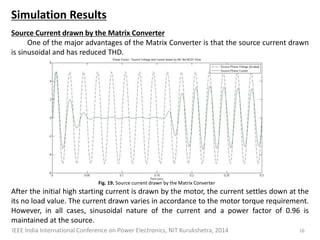 Direct Torque Control of Matrix Converter fed BLDC motor | PDF