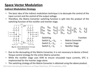 Direct Torque Control of Matrix Converter fed BLDC motor | PDF