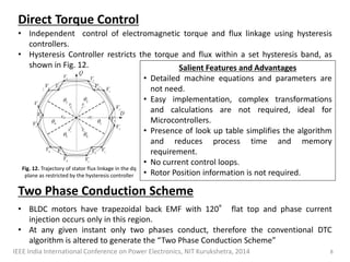 Direct Torque Control of Matrix Converter fed BLDC motor | PDF