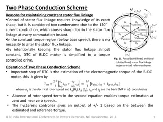 Direct Torque Control of Matrix Converter fed BLDC motor | PDF