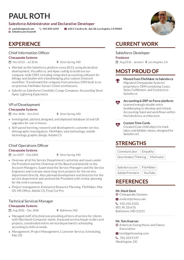 Paul Roth Salesforce CV 2017 002 Paul Roth Salesforce CV 2017 002