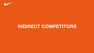 INDIRECT COMPETITORS
 