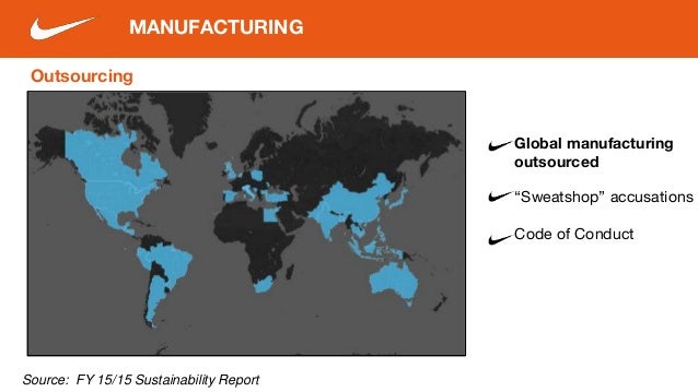 manufacturing map nike