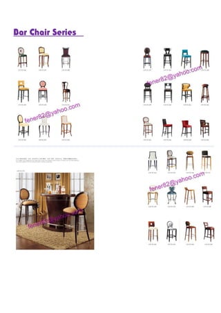 Bar Chair Series 
 