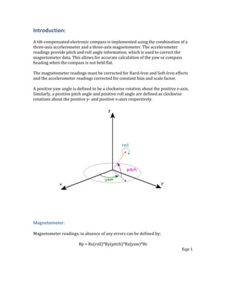 IMU Calibration | PDF