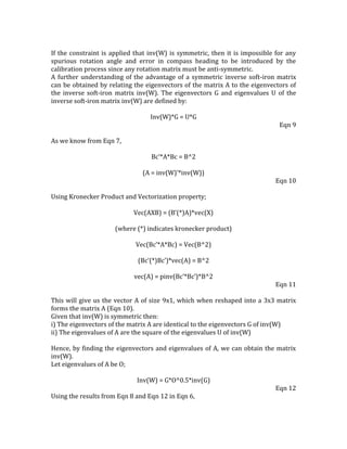 IMU Calibration | PDF