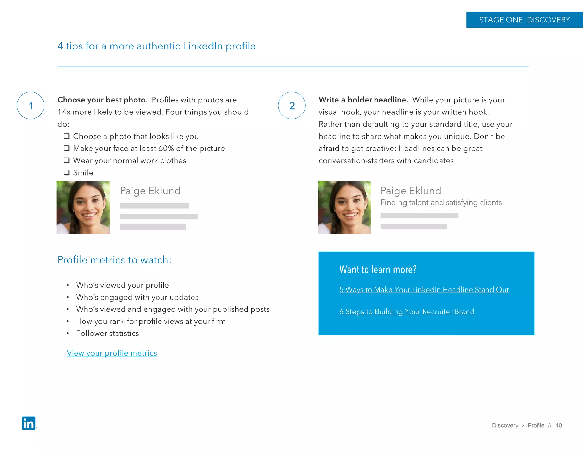 



1 2
Discovery › Profile // 10
•
•
•
•
•
 