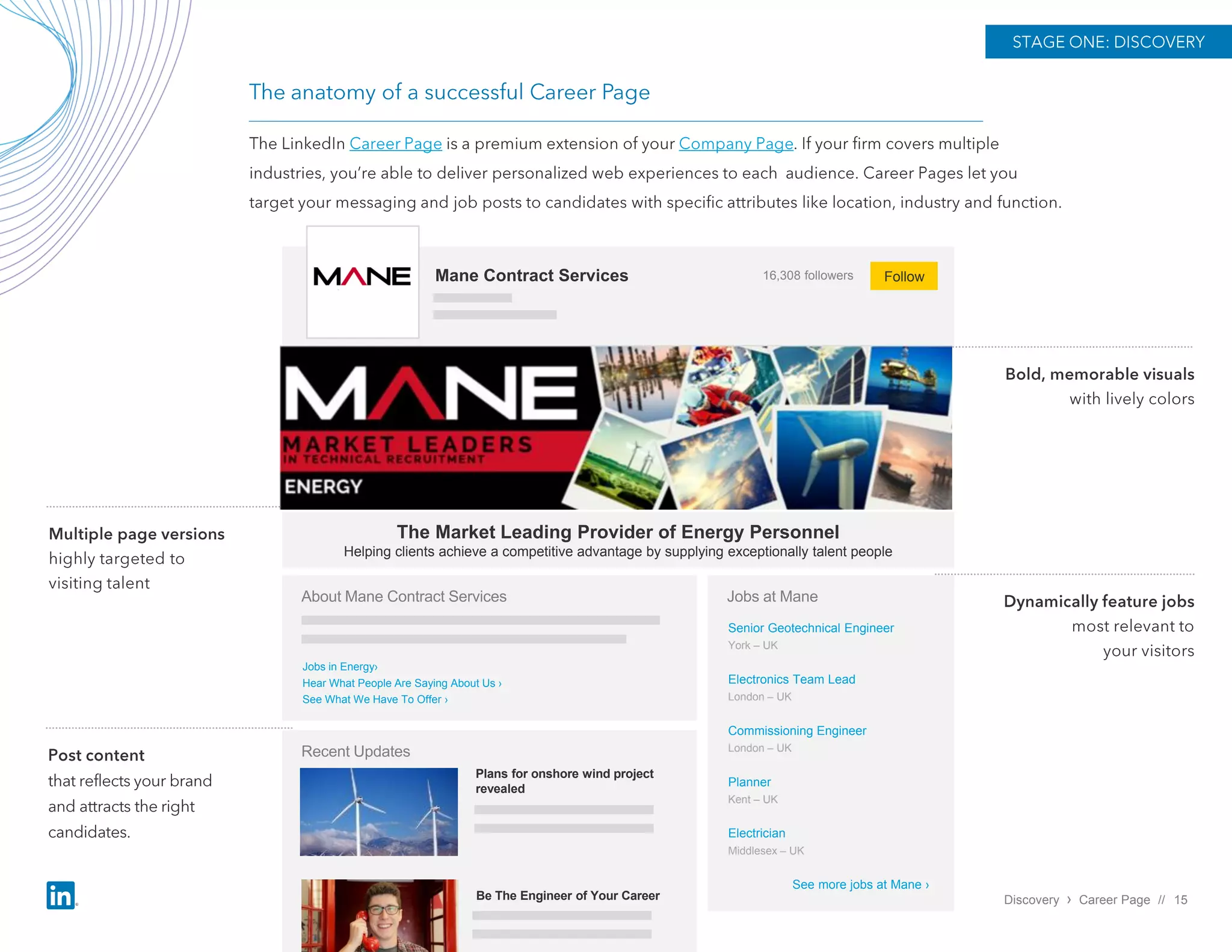 FollowMane Contract Services 16,308 followers
About Mane Contract Services
Jobs in Energy›
Hear What People Are Saying About Us ›
See What We Have To Offer ›
The Market Leading Provider of Energy Personnel
Helping clients achieve a competitive advantage by supplying exceptionally talent people
Recent Updates
Be The Engineer of Your Career
Jobs at Mane
Senior Geotechnical Engineer
York – UK
Electronics Team Lead
London – UK
Commissioning Engineer
London – UK
Planner
Kent – UK
Electrician
Middlesex – UK
See more jobs at Mane ›
Discovery › Career Page // 15
Plans for onshore wind project
revealed
 