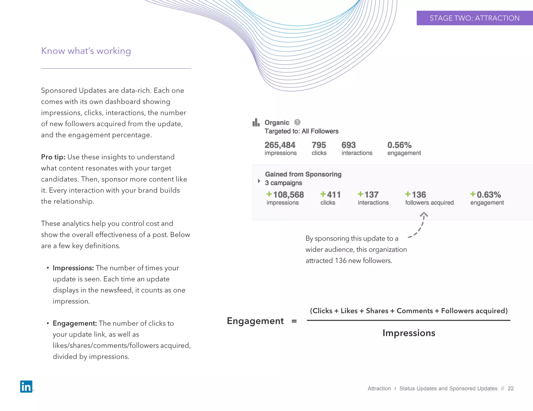 •
•
Attraction › Status Updates and Sponsored Updates // 22
 