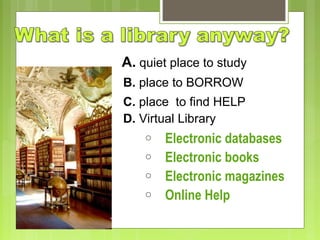 Introduction to the Library | PPT