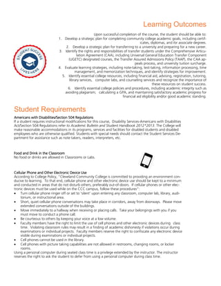 Student Requirements
Americans with Disabilities/Section 504 RegulationsAmericans with Disabilities/Section 504 Regulation...
