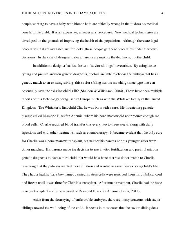 Ethics in research paper