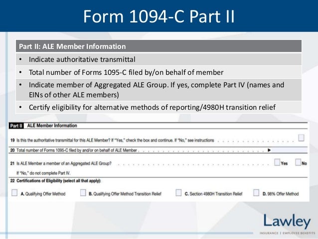 Affordable Care Act (ACA) Reporting Requirements Forms 6055 and 6056