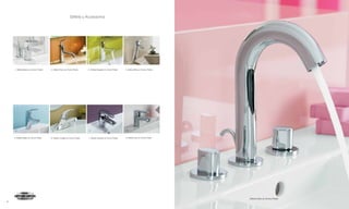 Grifería y Accessorios




      1                                     2                                     3                                       4


     1. Grifería Stance en Cromo Pulido   2. Grifería Purist en Cromo Pulido     3. Grifería Singulier en Cromo Pulido   4. Grifería Wave en Cromo Pulido




      5                                     6                                     7                                       8


     5. Grifería Nateo en Cromo Pulido    6. Grifería Coralais en Cromo Pulido   7. Grifería Candide en Cromo Pulido     8. Grifería July en Cromo Pulido




                                                                                                                                                            Grifería Oblo en Cromo Pulido
20                                                                                                                                                                                          21
 