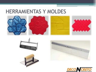 HERRAMIENTAS Y MOLDES
 