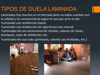 Laminado uso residencial con apariencia mas natural