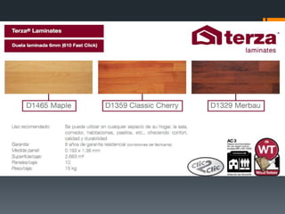 Laminados de uso semicomercial: tiendas, salones de clases, boutiques, salas de exhibición, etc.