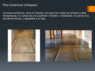 Proceso de instalaciónMétodos de InstalaciónRevisión del áreaPlano de instalaciónSelección del material a instalarSelección adecuada del adhesivoCortesPreparación de la mezcla del adhesivoAplicación del adhesivo e instalación de la losetaEmboquillado 