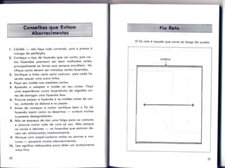 Acabamento de costura