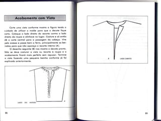 Acabamento de costura